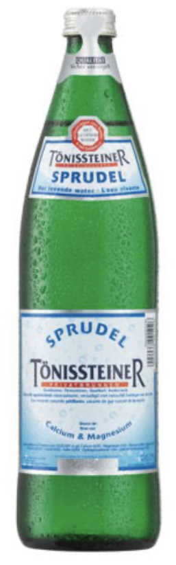 TONISSTEINER SPRUDEL  12X0.75 
BOUTEILLE VERTE