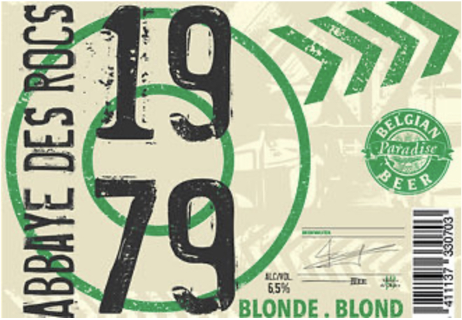 ABBAYE DES ROCS BLONDE  24X0.33 6.5%