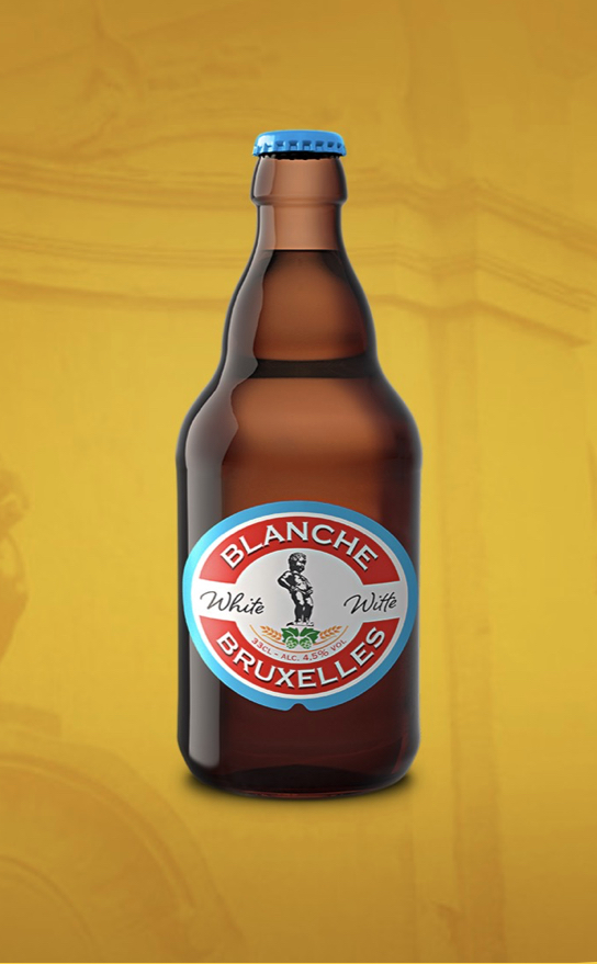 BLANCHE DE BRUXELLES  12X0.33 4.5%