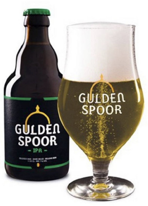 GULDEN SPOOR IPA  24X0.33 7%
VERT