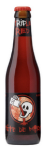 TETE DE MORT TRIPLE RED  24X0.33 8.2%
