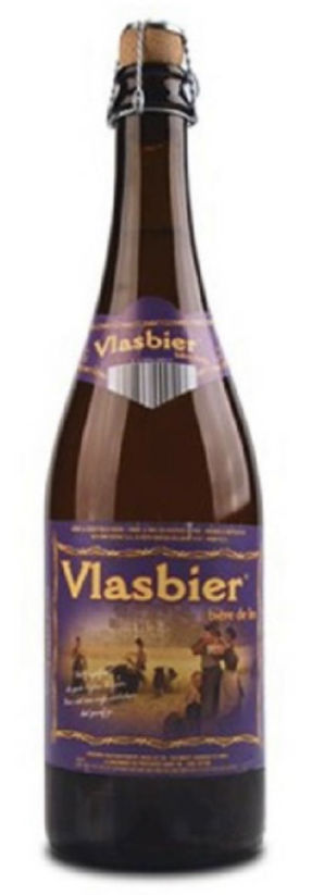 VLASBIER BIERE DE LIN  12X0.75 6.5%