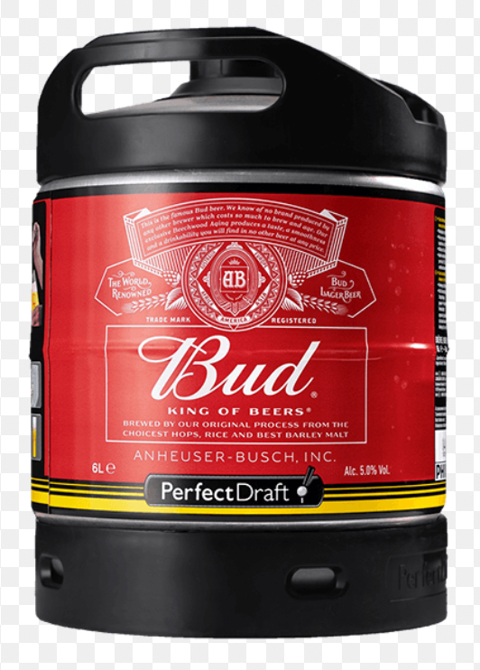 BUD  6 L 5%  PERFECT DRAFT