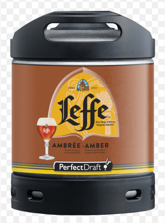 LEFFE AMBREE  6 L 6.6%  PERFECT DRAFT