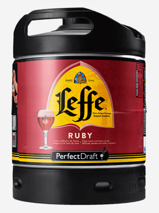 [22496] LEFFE RUBY  6 L 5%  PERFECT DRAFT