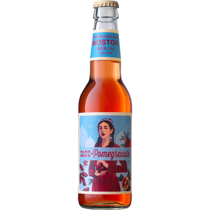 [800188] WOSTOK Limonade Date & Pomegranate 12x0,33