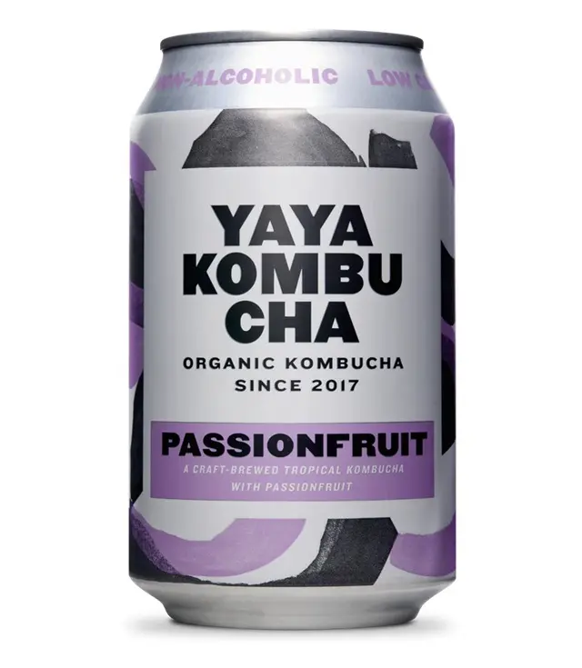 [800203] YAYA Kombutcha Passion Fruit12x33cl