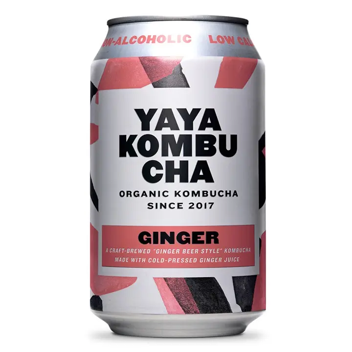 YAYA Kombutcha Ginger12x33cl