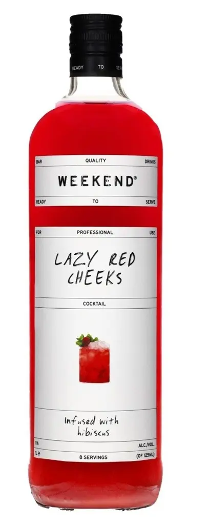 [1000028] WEEK END Lazy red cheeks 1L 11% Cocktails Classiques