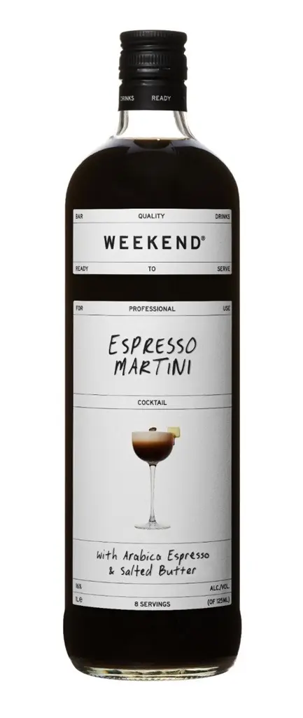 WEEK END Espresso Martini 1L 14,9% Cocktails Classiques