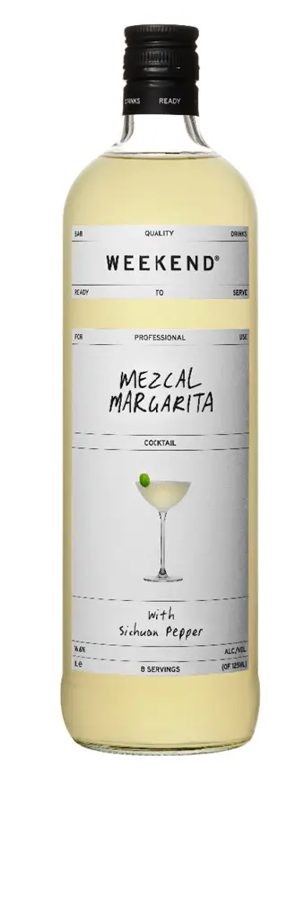 [1000032] WEEK END Mezcal Margarita 1L 14,9% Cocktails Classiques