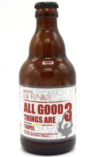 [400027] ALL GOOD THINGS ARE 3  24X0.33 9.3%