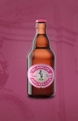 [400095] BLANCHE DE BRUXELLES ROSEE  12X0.33 4.5%