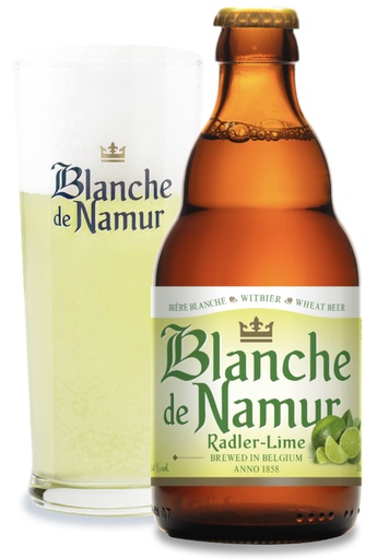[400104] BLANCHE DE NAMUR RADLER LIME  24X0.33 3.4%