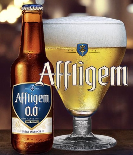 [500001] AFFLIGEM BLONDE 0,0%  24X0.33