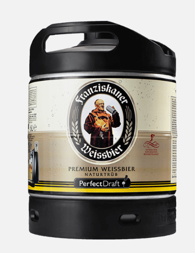 [11145] FRANZISKANER WEISSBIER  6 L 5%  PERFECT DRAFT