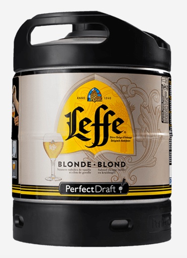 [22495] LEFFE BLONDE  6 L 6.6%  PERFECT DRAFT