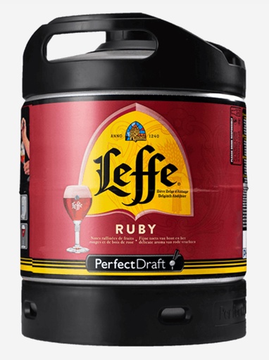 [22496] LEFFE RUBY  6 L 5%  PERFECT DRAFT