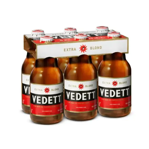 [400876] VEDETT EXTRA PILSNER  CLIP6X0.33 5.2%