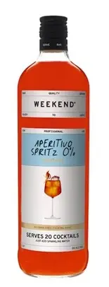 [1000027] WEEK END Aperitivo Spritz 1L 0% Cocktails Cordials