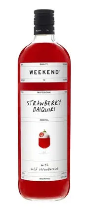[1000029] WEEK END Strawberry Daiquiri 1L 11% Cocktails Classiques