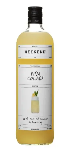 [1000033] WEEK END Pina Colada 1L 14,9% Cocktails Classiques