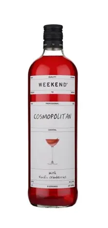 [1000034] WEEK END Cosmopolitan1L 14.9% Cocktails Classiques
