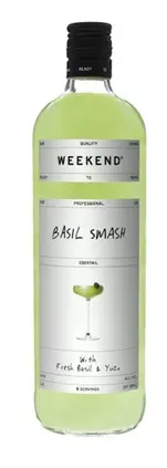 [1000035] WEEK END Basil Smash 1L 14.9% Cocktails Classiques