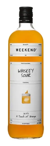 [1000038] WEEK END Whiskey Sour 1L 14.9% Cocktails Classiques